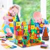 FNJO Magnetic Tiles, 110PCS+52PCS No Car view 3