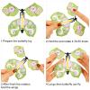 Chenkaiyang 20 Pcs Magic Flying Butterfly, Wind Up Butterfly Toy Rubber Band Powered Flying Butterflies Surprise Gift for Explosion Box Envelope Wedding Birthday Party (20 Classic Style) view 3