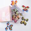 Chenkaiyang 20 Pcs Magic Flying Butterfly, Wind Up Butterfly Toy Rubber Band Powered Flying Butterflies Surprise Gift for Explosion Box Envelope Wedding Birthday Party (20 Classic Style) view 4