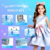 INNOCHEER Kids Makeup Kit for Girl Toys, Frozen Makeup Set for Girls, Real Washable Makeup Kit for Girls, Birthday Christmas Princess Gifts for Girls Kids Toddlers Age 3 4 5 6 7 8 9 10 11 12 Year Old view 4