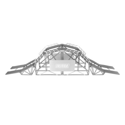 INJORA RC Bridge Course Obstacle Kit for SCX24 AX24 TRX4M FCX24 1/18 1/24 RC Crawer Car