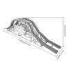 INJORA RC Bridge Course Obstacle Kit for SCX24 AX24 TRX4M FCX24 1/18 1/24 RC Crawer Car view 2