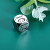 Food Dice Gifts for Couple Valentines Gifts for Boyfriend Girlfriend 6 Year Iron Anniversary 11th Steel Anniversary Christmas Stocking Stuffers Santa Swap Gift Exchange Dice White Elephant view 2