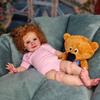 KAWAYII 26 Inches Realistic Reborn Toddler Dolls Lifelike Reborn Baby Soft Vinyl Silicone Simulation Real Life Newborn Baby Dolls Toy Gift Set for Kids Age 3+ view 2