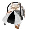 Personalized Baby Car Seat Canopy for Babies, Custom Name Car Seat Covers for Boys and Girls, Opening Minky Nursing Breastfeeding Cover for Infant, Carseat Canopies for Newborn (High Land Cow) view 2