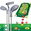 RCROKS Toddler Golf Clubs Set Adjustable, Upgraded Aluminium Alloy Shaft Kids Golf Toys Indoor & Outdoor Backyard Golf Game Toy Playset Gifts for Aged 2-6 Toddlers Kids Baby (Grey, M) view 1