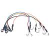 1/10 RC Crawler Kinetic Winch Strap 20 Inch Elastic Kinetic Winch Strap with Hook for 1/10 RC Crawler TRX4 SCX10 1/10 RC Crawler Accessories (1/10 RC Crawler Kinetic Winch Strap Red) view 3