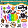 FORLINX 400PCS Halloween Party Favors for Kids, Bulk Toys, Goodie Bag Stuffers, Classroom Prizes, treasure box, Trick or Treat Toy view 2