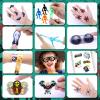 FORLINX 400PCS Halloween Party Favors for Kids, Bulk Toys, Goodie Bag Stuffers, Classroom Prizes, treasure box, Trick or Treat Toy view 3