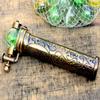 Antique Brass Kaleidoscope with Marble Eyepiece  Victorian Handcrafted Collectible | Premium Gift for Art Lovers & Adults | Vintage Home Dcor by Art Gift Dcor view 1