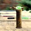 Antique Brass Kaleidoscope with Marble Eyepiece  Victorian Handcrafted Collectible | Premium Gift for Art Lovers & Adults | Vintage Home Dcor by Art Gift Dcor view 3