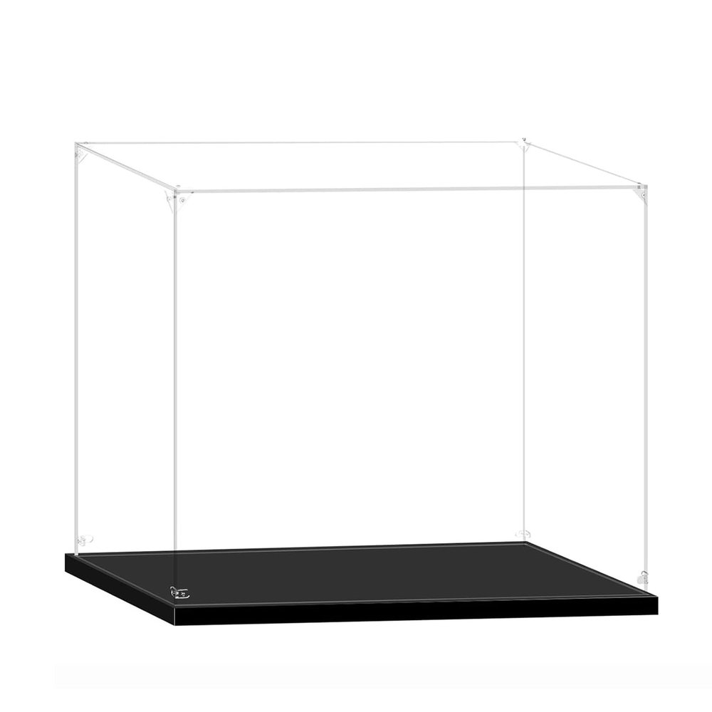 Acrylic Display Case for #10266, Transparent and Dustproof Display Box Suitable for (NOT Included Model)(3mm)