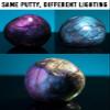 Crazy Aaron's Super Scarab Color Shifting Thinking Putty & Mermaid Tale Glow in Dark Thinking Putty Bundle view 4