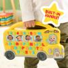Just Play Cocomelon Learning Bus, Over 85 Learning Phrases, Counting, Alphabet, Music, Sounds, Yellow, Kids Toys for Ages 18 Month view 3