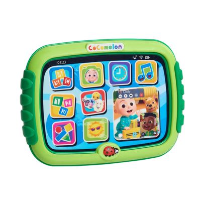 CoComelon Learning Tablet, 60+ Learning Phrases, Sing-Along to the The Alphabet Song", Kids Toys for Ages 18 Month by Just Play