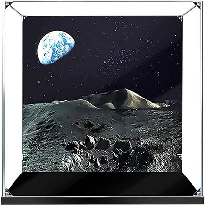 Acrylic Display Case for #10266, Transparent and Dustproof Display Box Suitable for (NOT Included Model)(Inkjet)