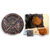 Unique Dice Roulette Dice Metal Dice Set Mechanical Dice Spinner DND Roller D&D Dice, Steampunk Dice Retro Dice Spinner Dice D20 All in One DND Dice D6, D8, D10, D12 for Dungeons and Dragons TRPG view 1