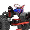GLOBACT 52mm Oil Shocks for 1/24 Axial SCX24 Bronco/JLU CRC/Deadbolt/Gladiator /C10 Upgrade Accessories (Black Red) view 4