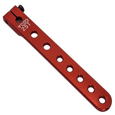 NHX RC Clamping Aluminum 61mm 25T Servo Horn Arm -Red