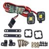 NHX RC LED 5050 Pod Light Bars with Control (2) Solid White for TRX-4 / SCX10 / CEN Ford F450 view 1