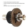 RiToEasysports 30T RC Differential Gear Set,Center Differential Gear Bevel Gear Drive Wheel Set for 16101 16102 16103 16201 1/16 RC Car view 2