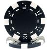 Striped Dice Clay Composite Poker Chips 5 Colors 1000 pcs view 2