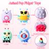 12 PCS Animal Suction Pop Fidget Toys, 3D Silicone Suction Toys for Kids, Fidgets Party Favors, Goodie Bags Stuffers, Pinata Stuffers, Carnival Prizes, Bulk Kids Prizes view 2