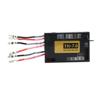 NATEFEMIN Replacement 2.4G Receiver Unit Board with Antenna for Rc Model Tank, RC Tank Receiver for Henglong 1/16 RC 3818 Tank Model