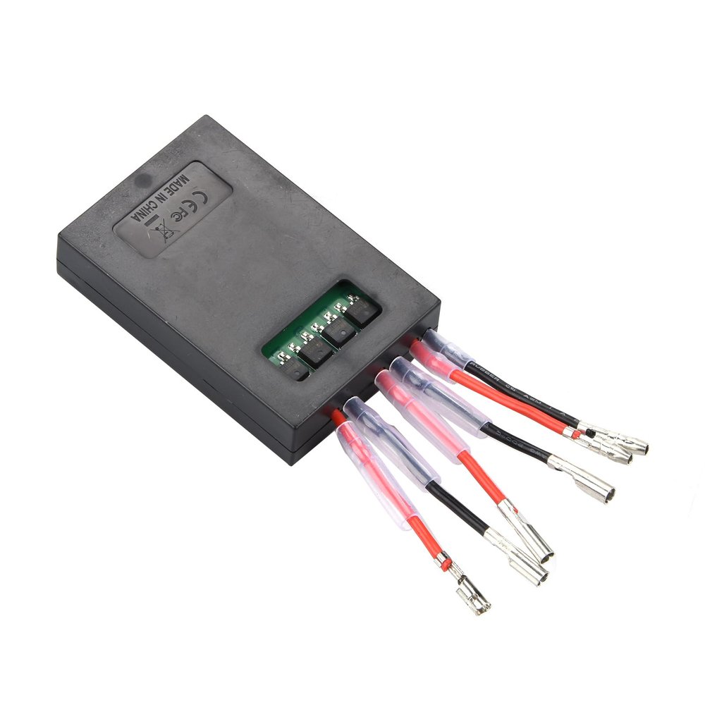 MOUDOAUER Multi-Function RC Spare 2.4G Receiver Unit Board with Antenna for Henglong 1/16 RC 3818 Tank Model, Easy to Install