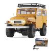 EAZYRC X FMS 1/10 Toyota Land Cruiser FJ40 RS with Licensed RC Truck Blue, All Terrain Waterproof 4WD 35T 550 Motor RC Crawler for Adult,2.4Ghz Remote Control, RS Version(Yellow) view 1