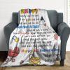 Artsadd Custom Blanket with Baby Ultrasound Picture, First from Unborn Baby - Funny Gifts for New Dad from Wife - Personalized Baby Sonogram Keepsake Photo Throw Blankets for 1st Time Dad view 4