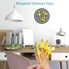 BUVUDI 30 Pieces Rubber Chicken Slingshot Rubber Chickens Flying Chicken Slingshot Flicken Chicken Game Finger Slingshot Chicken Toys Chicken Flingers Flinging Chickens for Party Favors Activity Gift view 2