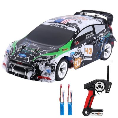 GoolRC WLtoys K989 RC Drift Car, 1:28 Scale 4WD 30KM/H High Speed Electric Drifting Car RTR with Metal Chassis and 2 Batteries for Adults