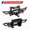 INJORA Front&Rear Tube Bumper Metal Bumper Set for TRX4M Bronco Upgrade 1/18 RC Crawler view 4