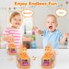 ShinySong Baby Toy Cars Press and Go Car for Toddler, Light Up Toys Birthday Gifts for Kids Boys Girls, Giraffe 2PCS view 3