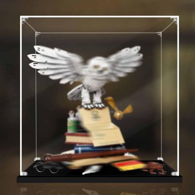 Acrylic Display Case for #76391 Building Kit, Dustproof Display Box Showcase - Only Display Case(Back-Base)