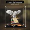 Acrylic Display Case for #76391 Building Kit, Dustproof Display Box Showcase - Only Display Case(Back-Base) view 2