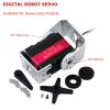 ANNIMOS 150KG Robot Servo Motor 12V High Voltage High Torque Steel Gear Large Digital Steering Servos with Mount Brackets view 2