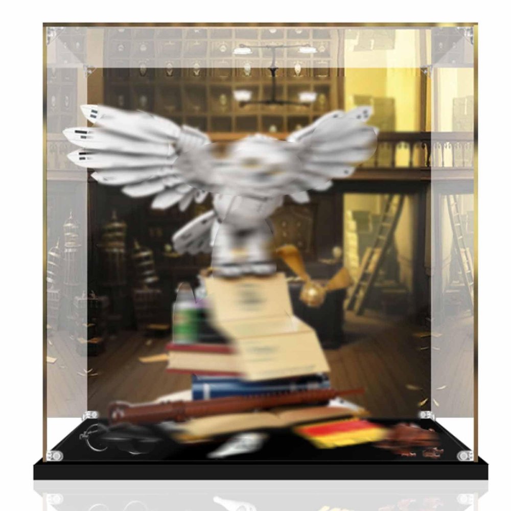 Acrylic Display Case for #76391 Building Kit, Dustproof Display Box Showcase - Only Display Case(Inkjet)