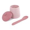 Hudson Baby Silicone Toy Tea Set, Pink, One Size view 2
