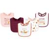 Hudson Baby Unisex Baby Cotton Bibs, Pumpkin Spice Date, One Size view 1