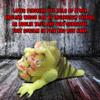 TriAction Toys Boglins Foam Monster Puppet | Zopor Zombie Boglin view 2