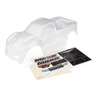 Traxxas 8918 - Maxx Body for Extended Chassis, Clear/Unpainted