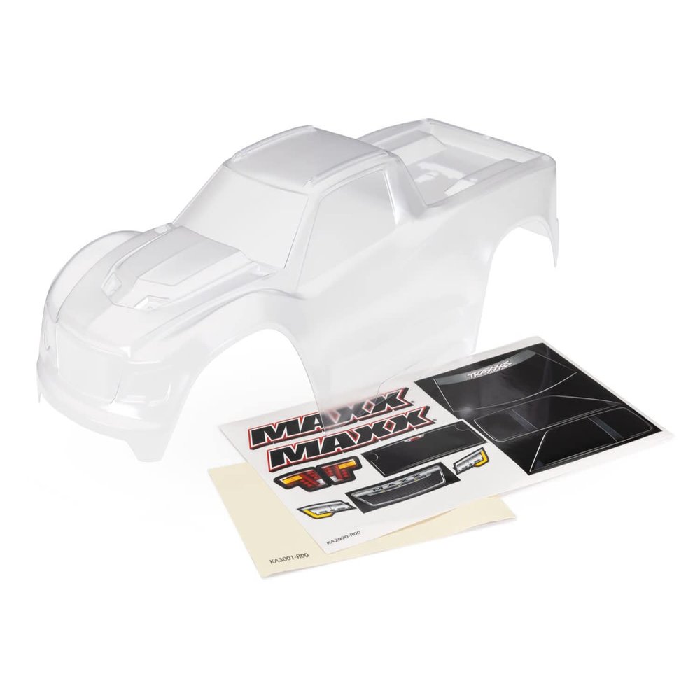 Traxxas 8918 - Maxx Body for Extended Chassis, Clear/Unpainted