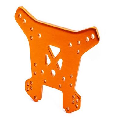Traxxas 9538T - Rear Aluminum Shock Tower, Orange