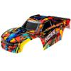 Traxxas 9011R - Hoss 4X4 VXL Body, Solar Flare view 1
