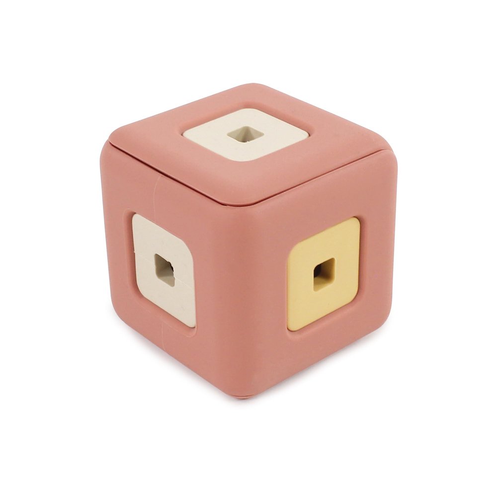 Hudson Baby Silicone Puzzle Cube, Multicolor, One Size