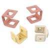 Hudson Baby Silicone Puzzle Cube, Multicolor, One Size view 2