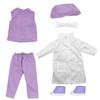 Style Girls: 18" Doctor Dress Up Set - 15 Piece Outfit & Accessory Set, Dress Up, Doll Accessories, Purple White & Pink view 2