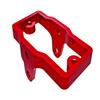 Traxxas Servo mount, 6061-T6 aluminum Red-anodized view 1